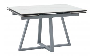 Керамический стол Аркос 120(180)x80 белый