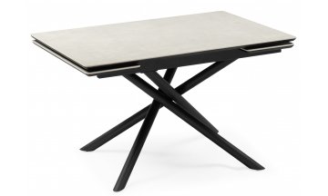 Керамический стол Мэриан 140(200)х80 shakespeare black / черный