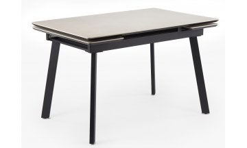 Керамический стол Норман 140 (200) х 80 белый мрамор alpin white / snow white / белый