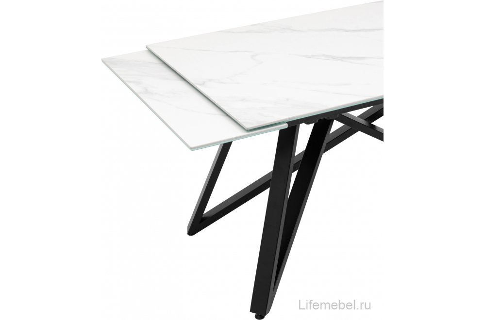 Керамический стол Верона белый