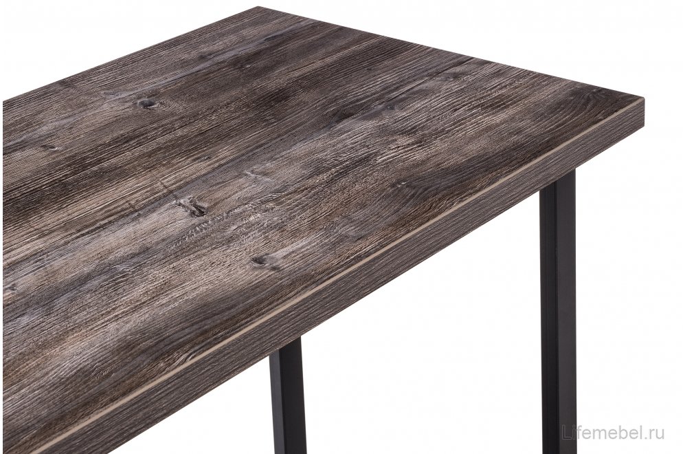 Барный комплект Лофт дуб рошелье / кожзам серый мрамор