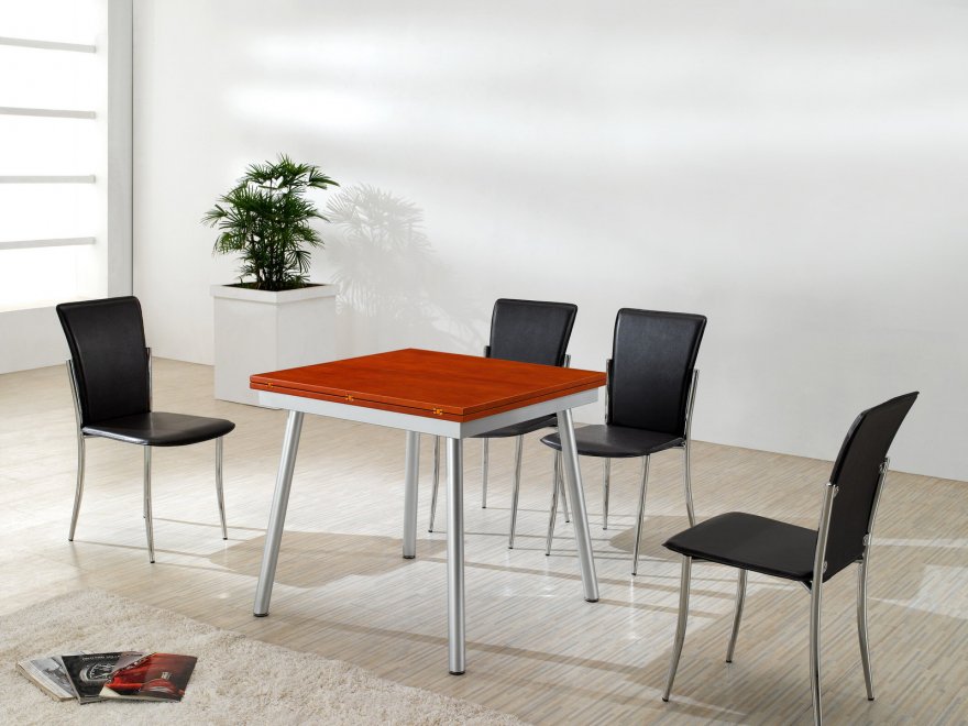 (НЕАКТИВЕН) Обеденная группа "стол B2225 вишня и 4 стула 8192" (ES)