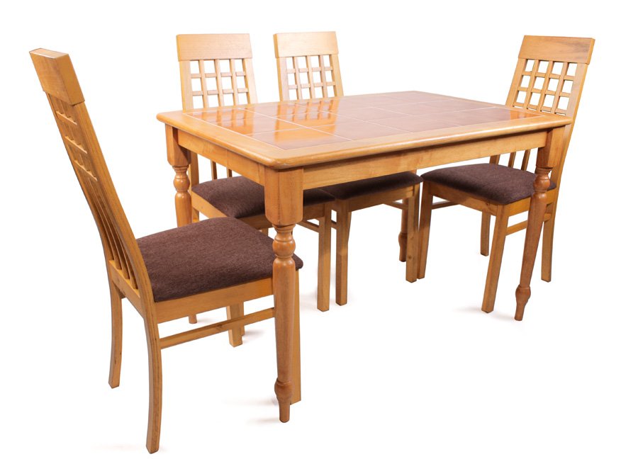 (НЕАКТИВЕН) Обеденная группа "стол Терракота Винзор и 4 стула 8360"