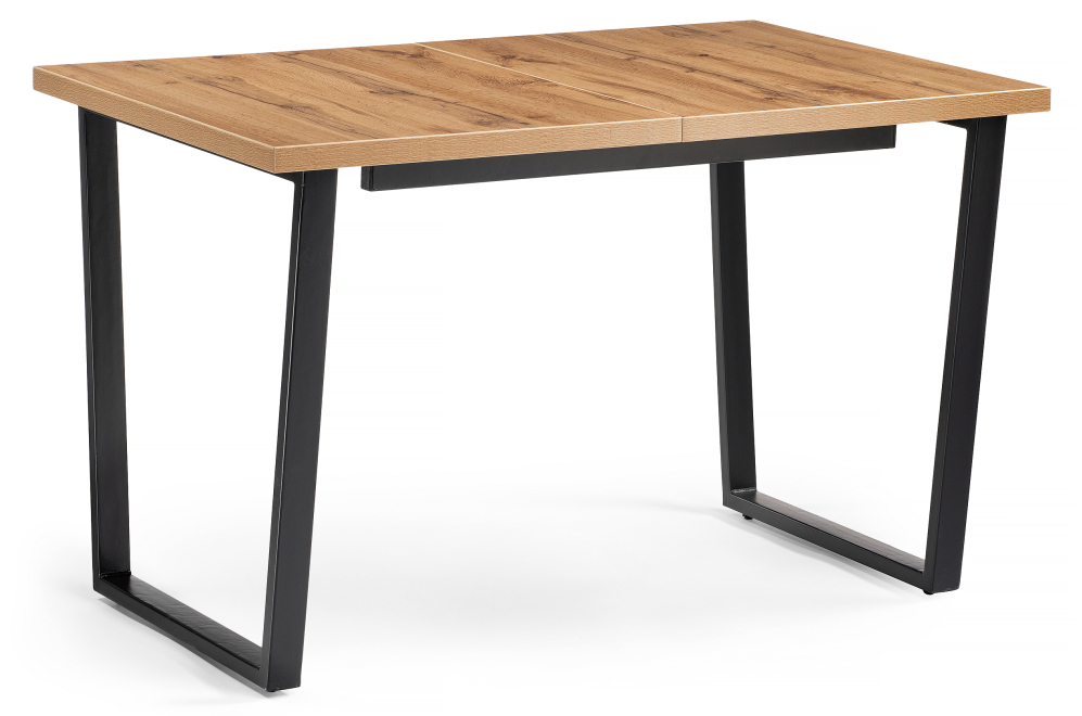 Обеденная группа Алсисар дуб вотан / черный матовый / зеленый