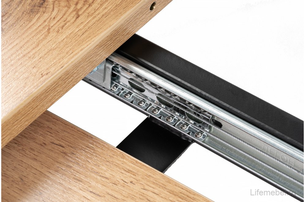 Обеденная группа Алсисар дуб вотан / черный матовый / зеленый