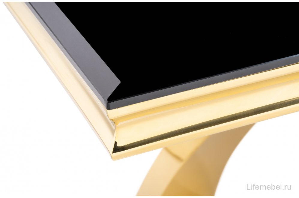 Обеденная группа Гилай black / gold