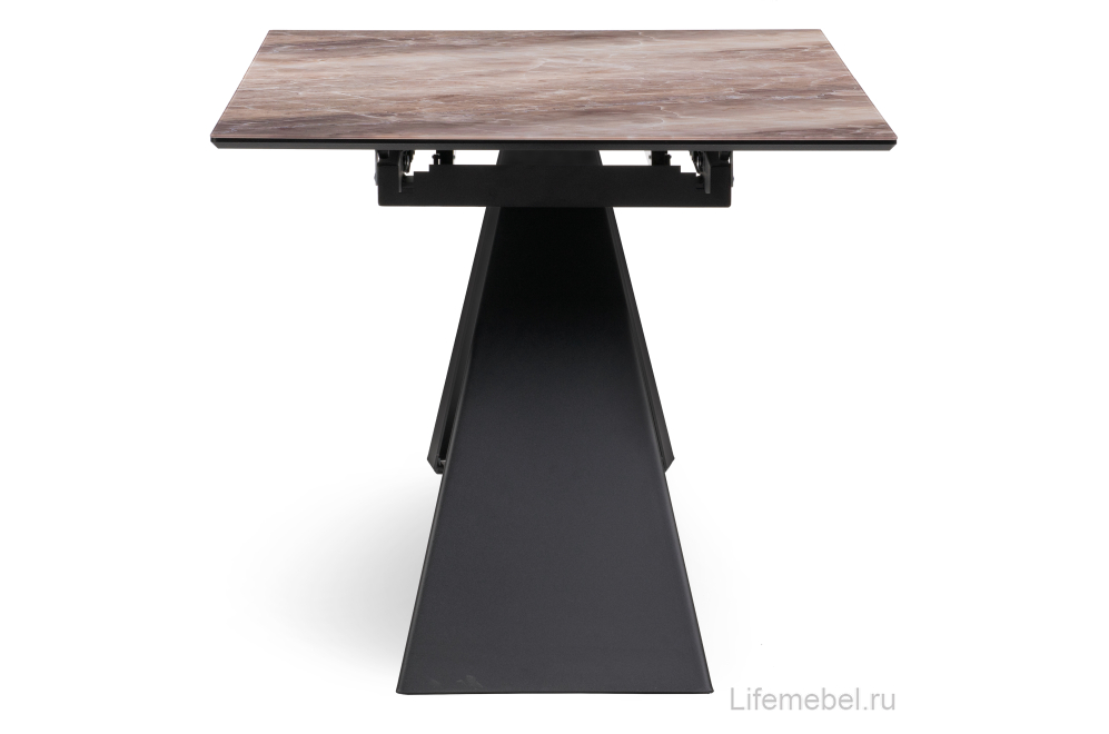 Обеденная группа Харви темно-коричневый / оливковый / карелия / черный