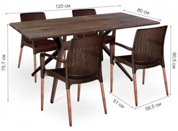 Обеденная группа SHT-DS163