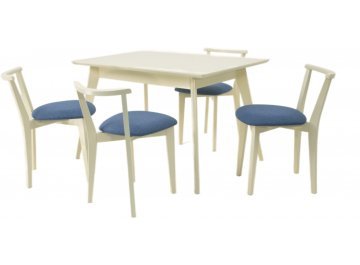 Складной стол Сканди Франк 120 натуральное дерево / натуральное дерево