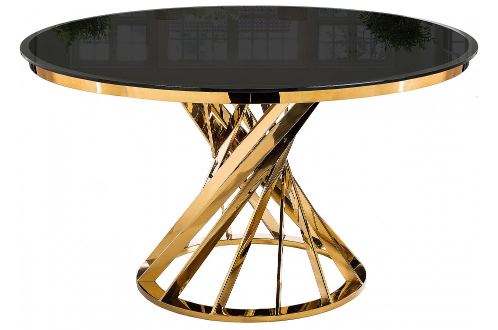 Обеденная группа Вандер black / gold