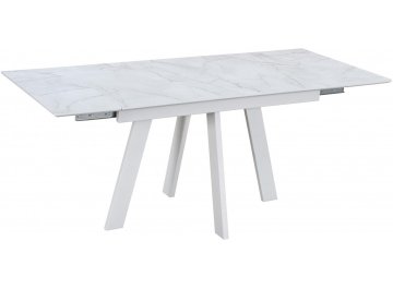 Обеденный стол Wings жемчужный перито / белый