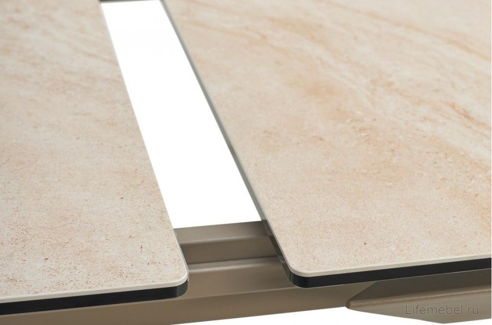 Керамический стол Cremona 140 kl-105 итальянская керамика / тауп