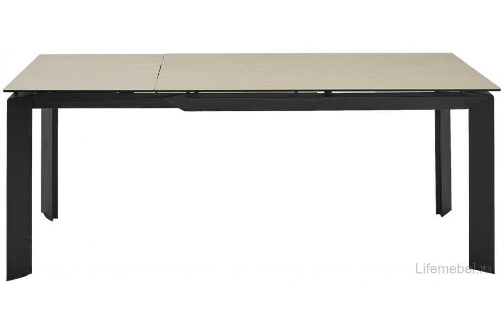 Керамический стол Cremona 140 tl-142 испанская керамика / черный