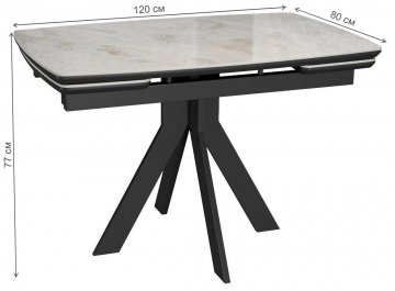 Керамический стол DikLine DKU120