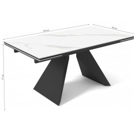 Керамический стол DikLine SKB160