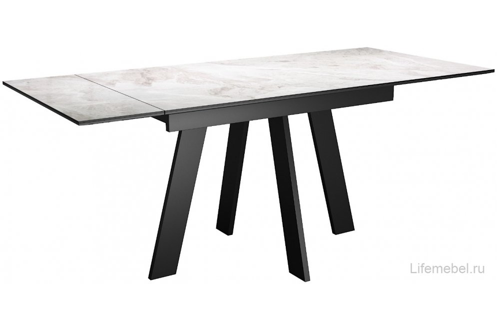 Керамический стол DKM120 раскладной italian grey
