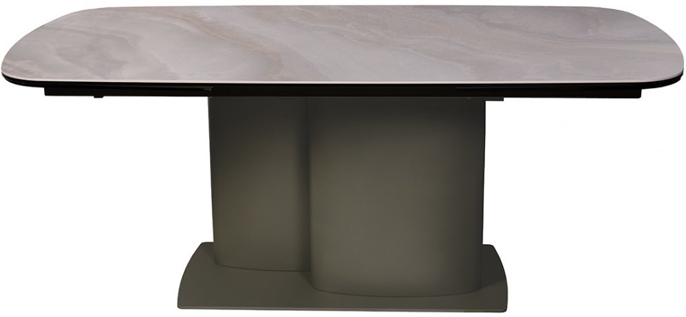 Керамический стол Сулфур серый