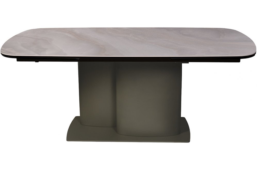 Керамический стол Сулфур серый