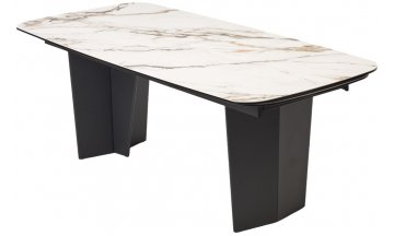 Керамический стол Mikkel 200 TL-188 испанская керамика / черный