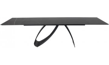 Керамический стол Diuna черный матовый