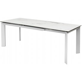 Стеклянный стол Cremona 140 high gloss statuario