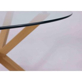 Стеклянный стол Dolce New d120х75