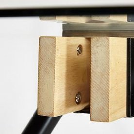 Стеклянный стол Frondo 120 mod. DT1356