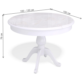 Стеклянный стол CR1000