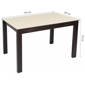 Стеклянный стол Leset Делавэр 2Р