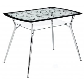 Стеклянный стол Line