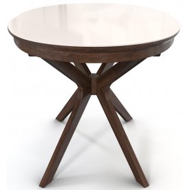 Стеклянный стол Сильвер 120/80-ОВС