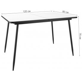 Стеклянный стол Dikline LBS122