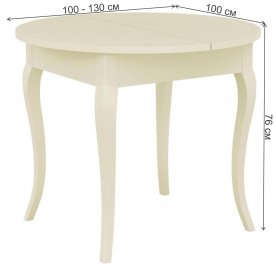 Стеклянный стол DikLine MR100