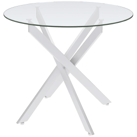 Стеклянный стол DikLine R90