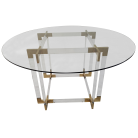 Стеклянный стол Никсон