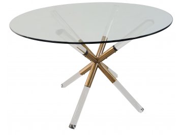 Стеклянный стол Крит