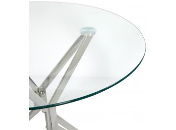 Стеклянный стол Матью 90