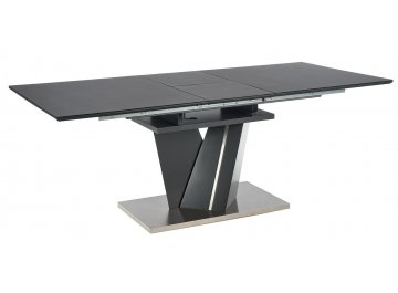 Стеклянный стол Salvador 160-200/90/77
