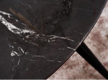 Стеклянный стол Cyryl II d100