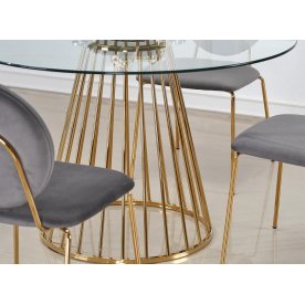 Стеклянный стол Пул 120/75