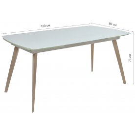 Стеклянный стол Eliot