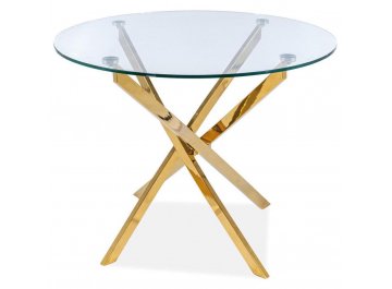 Стеклянный стол Agis d90
