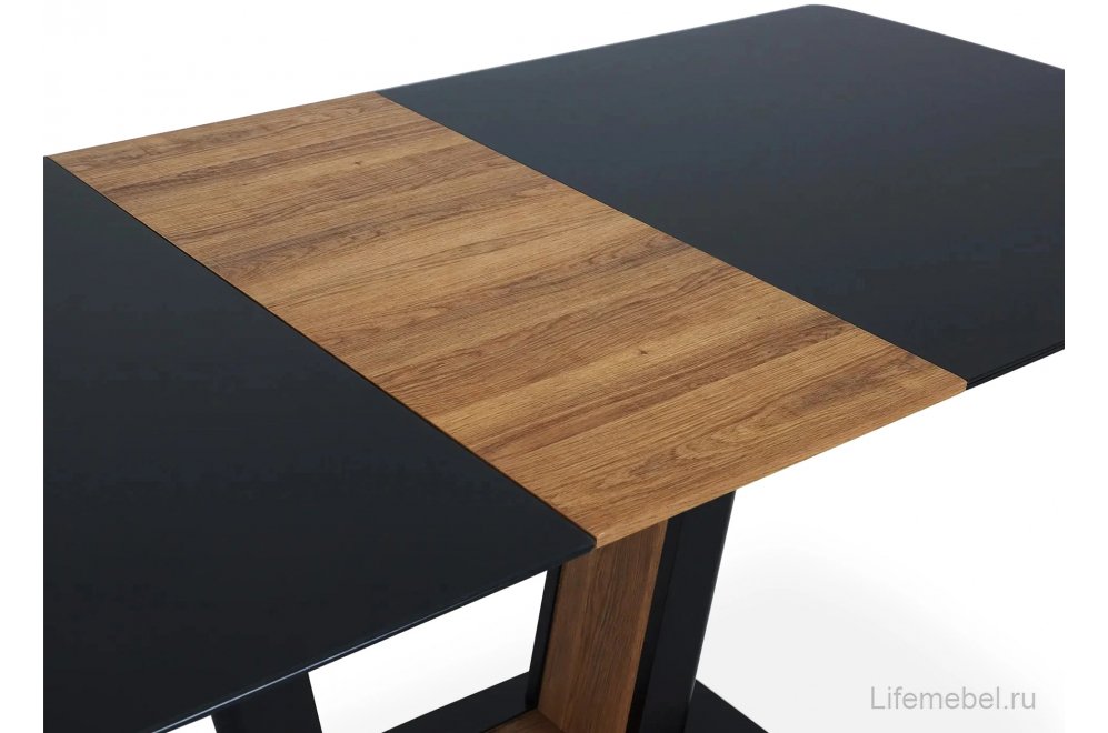 Стеклянный стол Wish 161 черный