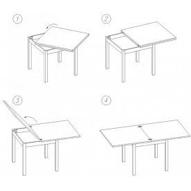Стол Реал М-2 КМ 04 (6) БЛ 07 ВП БЛ