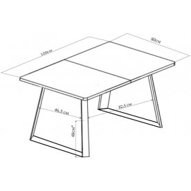Стол Румба ПР-1 КМ 04 ВН 91-1 ЧР