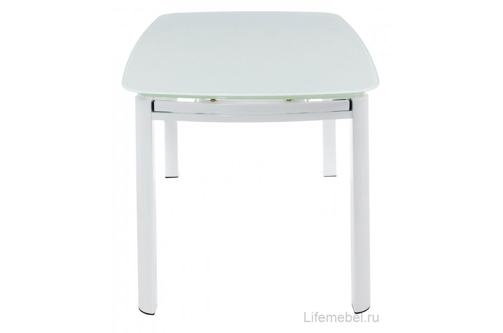 Стол стеклянный DT6236B раскладной super white