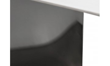 Керамический стол 76AR-157-STOL/OB искусственный камень белый