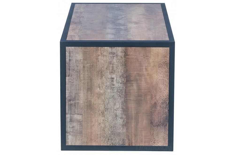 Приставной столик Leset Бриг чёрный / гранж