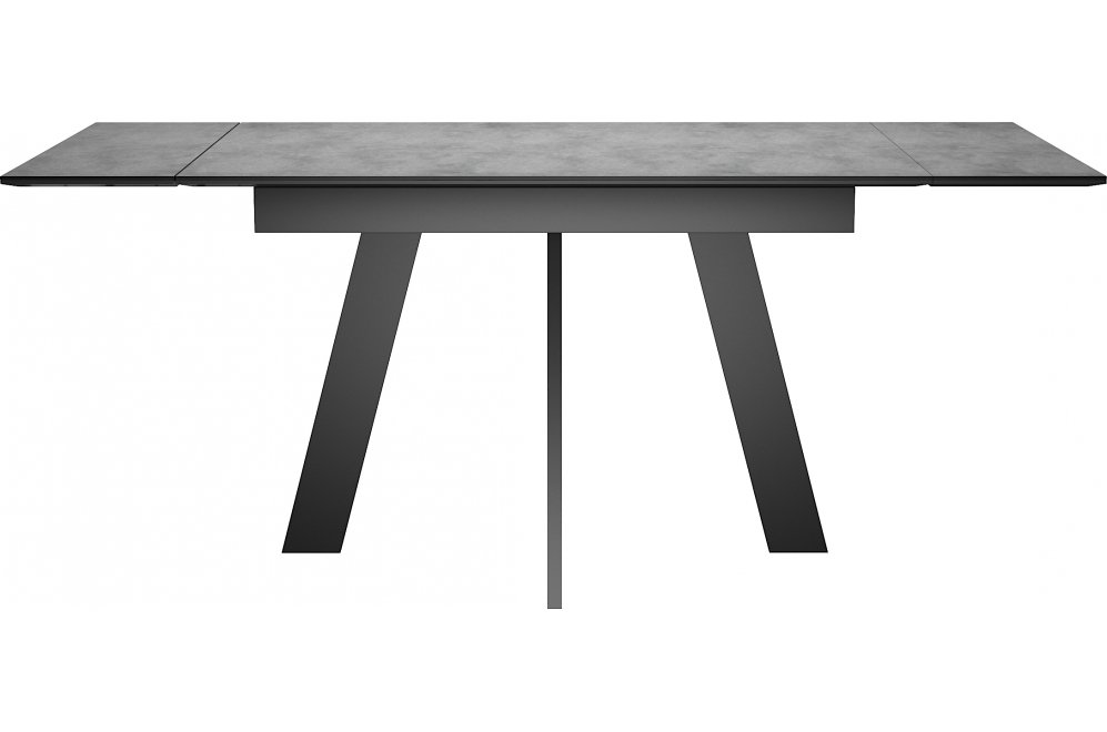 Стол Wings северный камень / черный