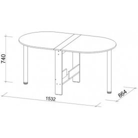 Стол-книжка СтК12